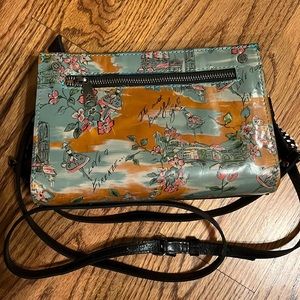 Patricia Nash Crossbody or tote. The most beautiful girl print.. Beautiful print